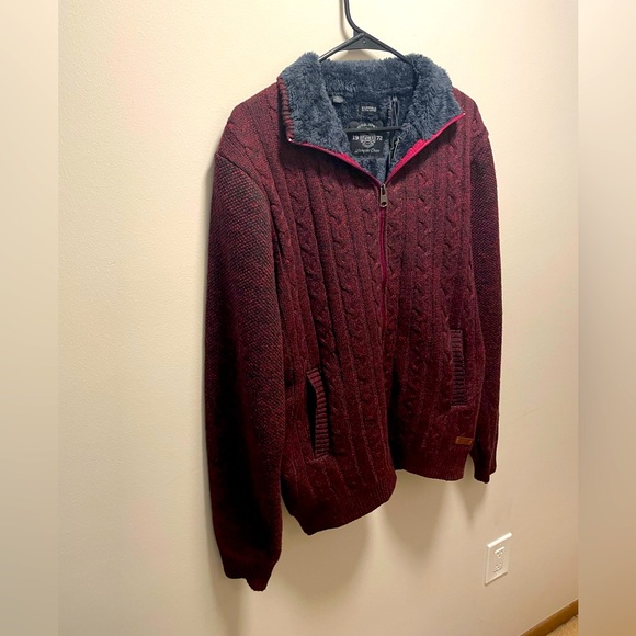 Brand new furry lined zip up!